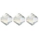 Biconos Preciosa® MC 3mm - Crystal argent flare 00030/24201
